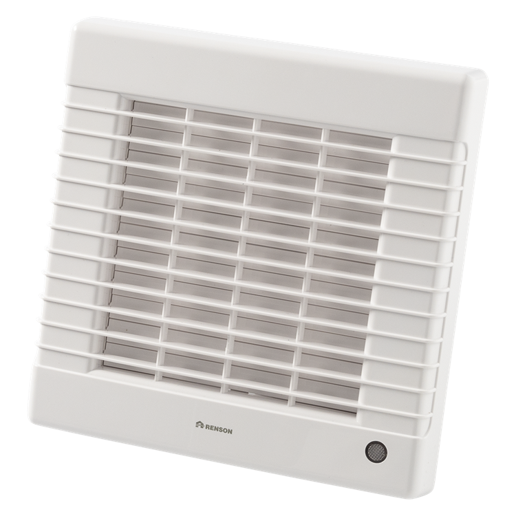 Renson 1006452 – abschließbarer Ventilator mit Timer 7222t weiß ø 125 | 2 Stk