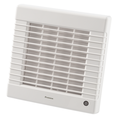 Renson 1006452 – abschließbarer Ventilator mit Timer 7222t weiß ø 125 | 2 Stk