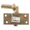 Mack 1069061 - Befestigungshaken gelb verzinkt verstellbar 18 mm | 8 Stück