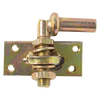 Mack 1069061 - Befestigungshaken gelb verzinkt verstellbar 18 mm | 8 Stück