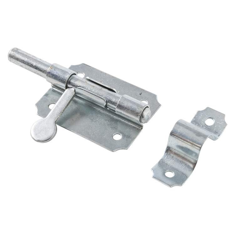 Mack 1069107 - Kastenriegel blau verzinkt 65 mm | 5 Stück