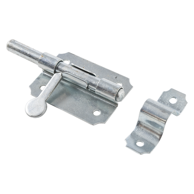 Mack 1069107 - Kastenriegel blau verzinkt 65 mm | 5 Stück