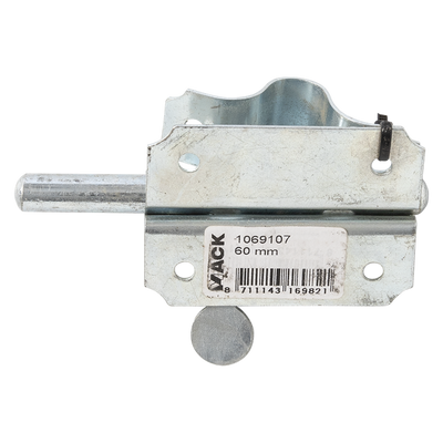 Mack 1069107 - Kastenriegel blau verzinkt 65 mm | 5 Stück