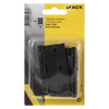 Mack 1071167 – 2 Vierkantscharniere schwarz H63 x B63 mm | 5 Stück