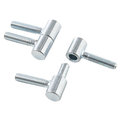 Mack 1071184 - 2 Möbelscharniere verzinkt ø 11 x 25 mm | 5 Stück
