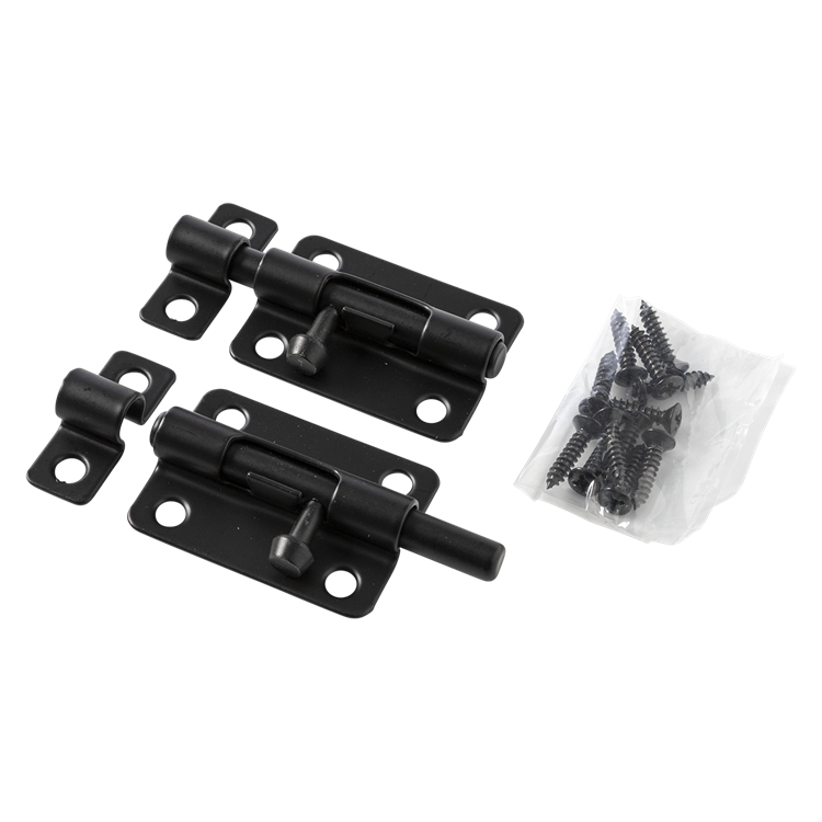 Mack 1071196 – 2 Riegel schwarz a 55 mm b 20 mm | 6 Stück