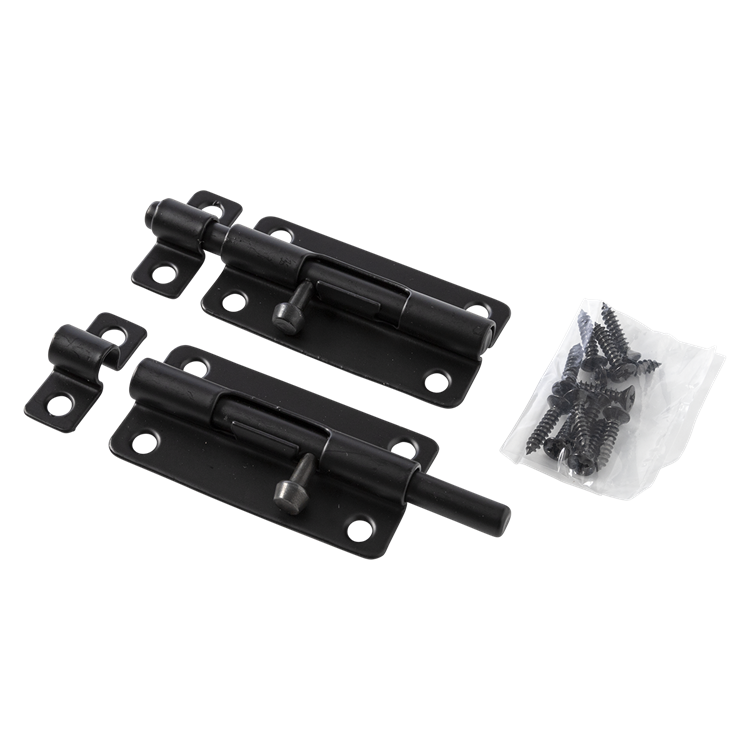 Mack 1071197 – 2 Riegel schwarz a 76 mm b 25 mm | 6 Stück