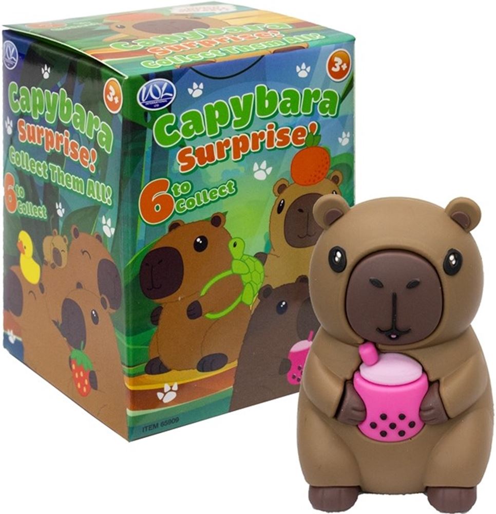 Capybara 8 cm in Blindbox. 6 sortiert