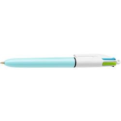 Kugelschreiber BIC Kunststoffhalter mittel 0,4 mm 4-Farben-Druckknopf