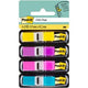 Index Mini Post-it 12,7x43,7mm Gelb, Lila, Rosa, Türkis 140 Stück
