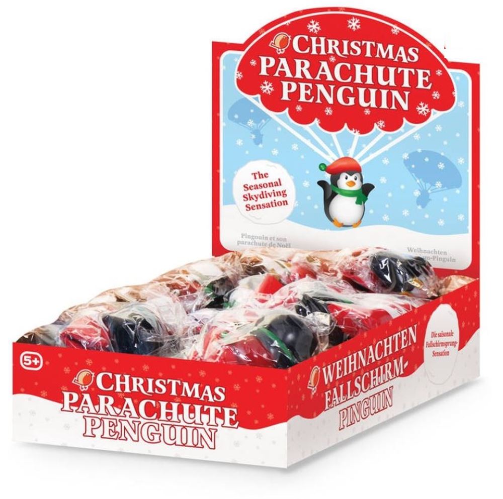 Dsp Pinguin mit Fallschirm (36 Stück). 5+