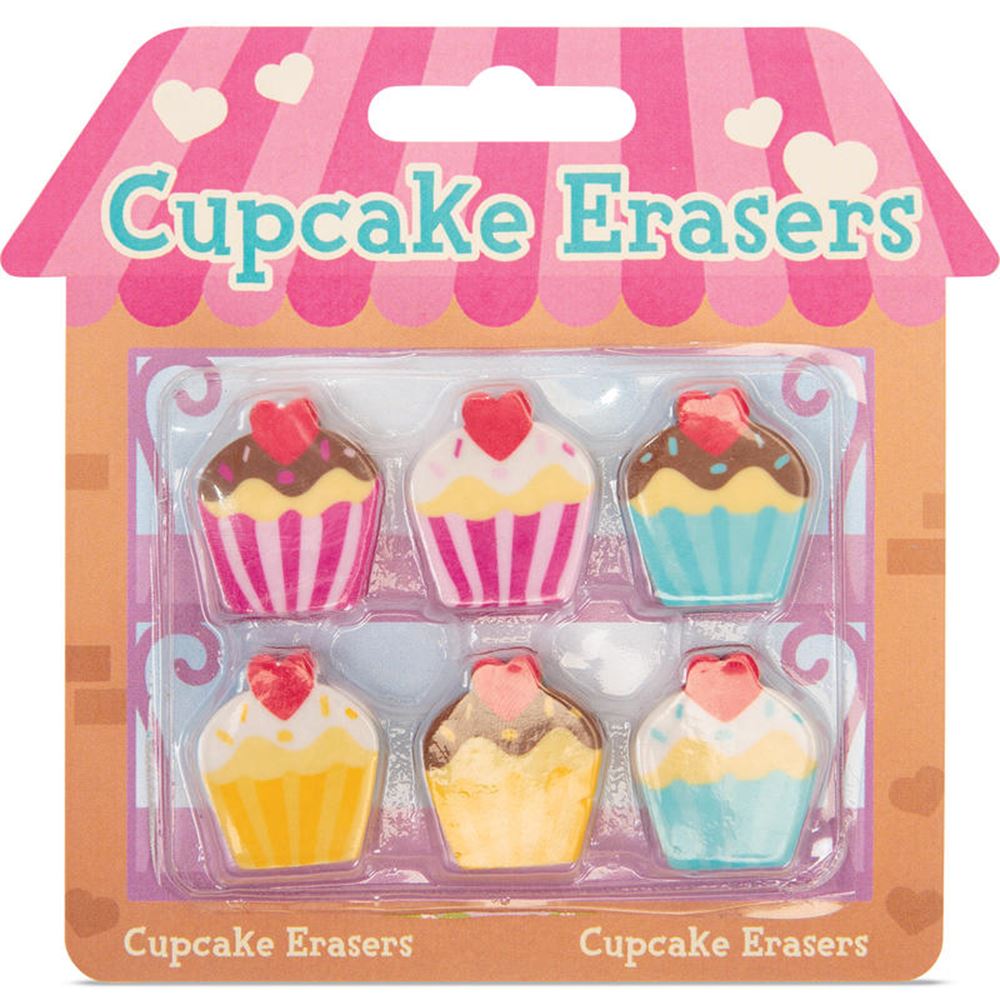Radiergummi-Cupcake. 3+