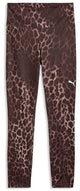 Puma W Tad Essential Spotted Haze Tight – HW 7 8 Damen-Sportleggings – Schokoladenbraun