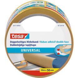 Doppelseitiges Klebeband tesafix 56171 50 mm x 10 m weiß