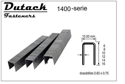 Dutack Heftklammern Serie 1400 10 mm P 10000