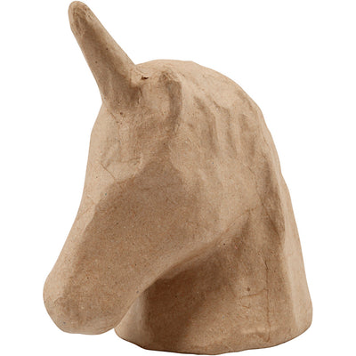 Einhorn Kopfpapier-Mâché