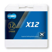 KMC X12 Silber Fahrradkette 126 Glieder - afbeelding 2