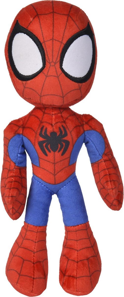 Spidey Plüsch mit leuchtenden Augen in dunkler 25 cm