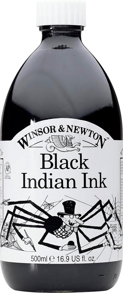Winsor Newton - Hobbytinte - Tusche - Schwarz - 250ml
