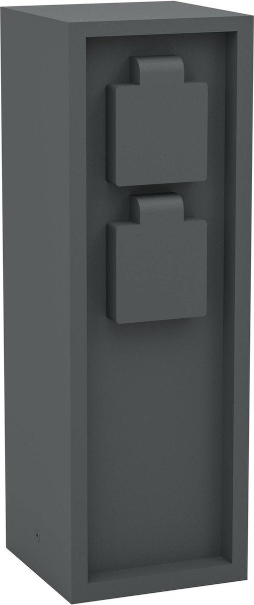 Eglo park5 Steckdosensäule außen - 30 cm - Anthrazit