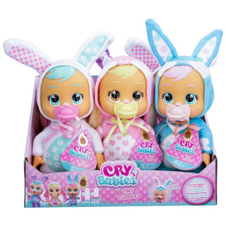 Abi Cry BES Tiny Cuddles Bunnies 6 Assorti
