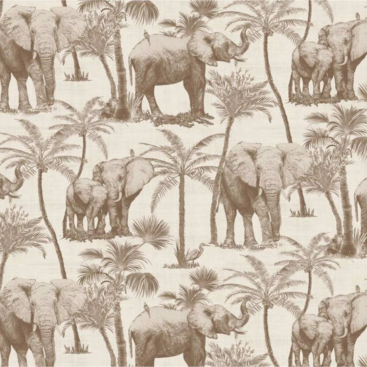 Niederländische Wandverkleidung niederländische Wandverkleidung Wallpaper Elephant Grove Beige