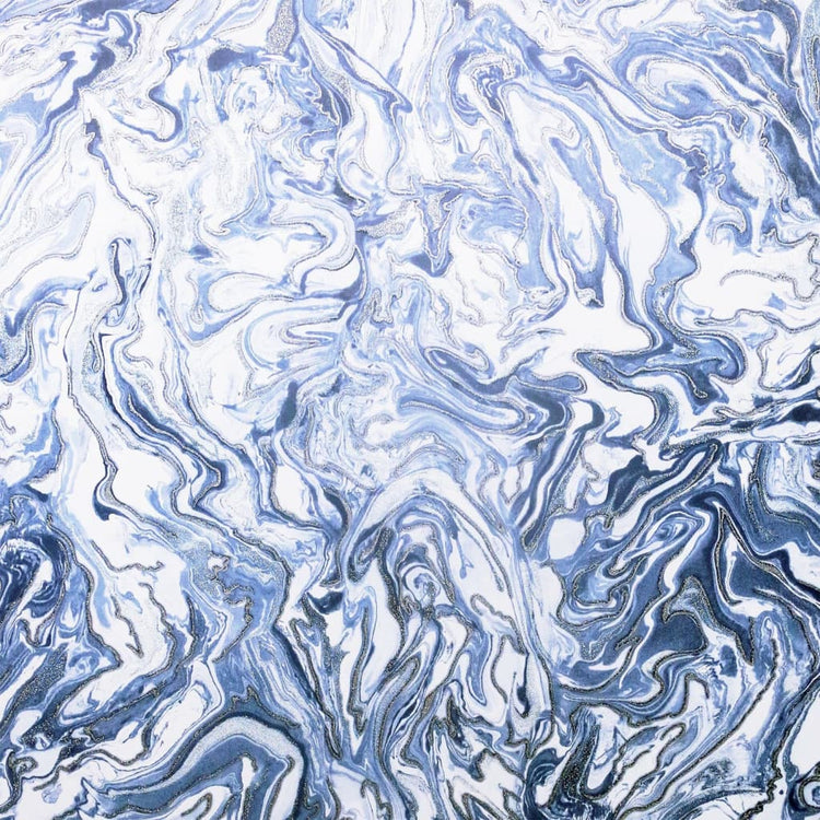 Niederländische Wandverkleidung Niederländische Wandverkauftapete Flüssige Marmor Blauw