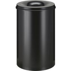 Flammenlöschender Abfallbehälter Vepa bins VB111000 110L schwarz