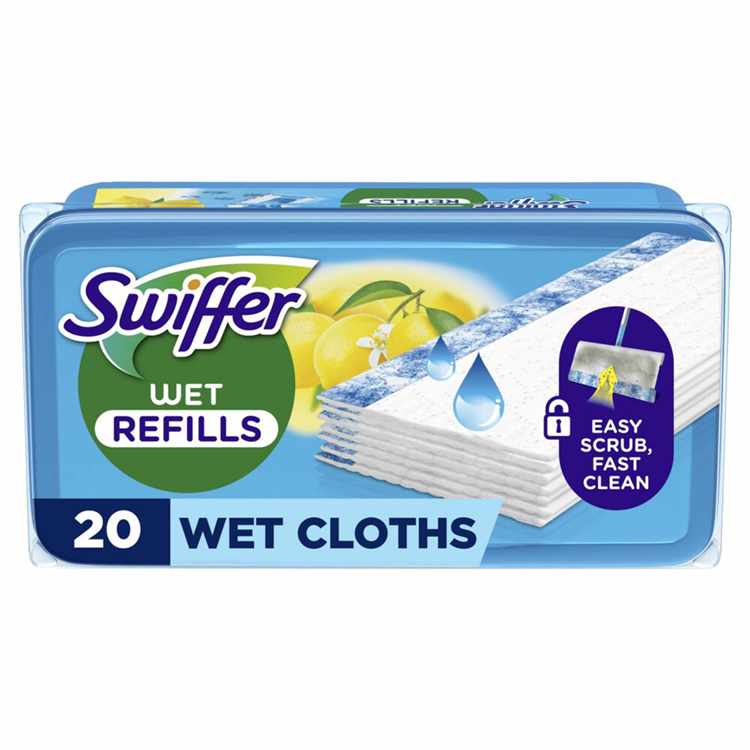 Swiffer -Reinigungssystem Freshwet 20 Stücke
