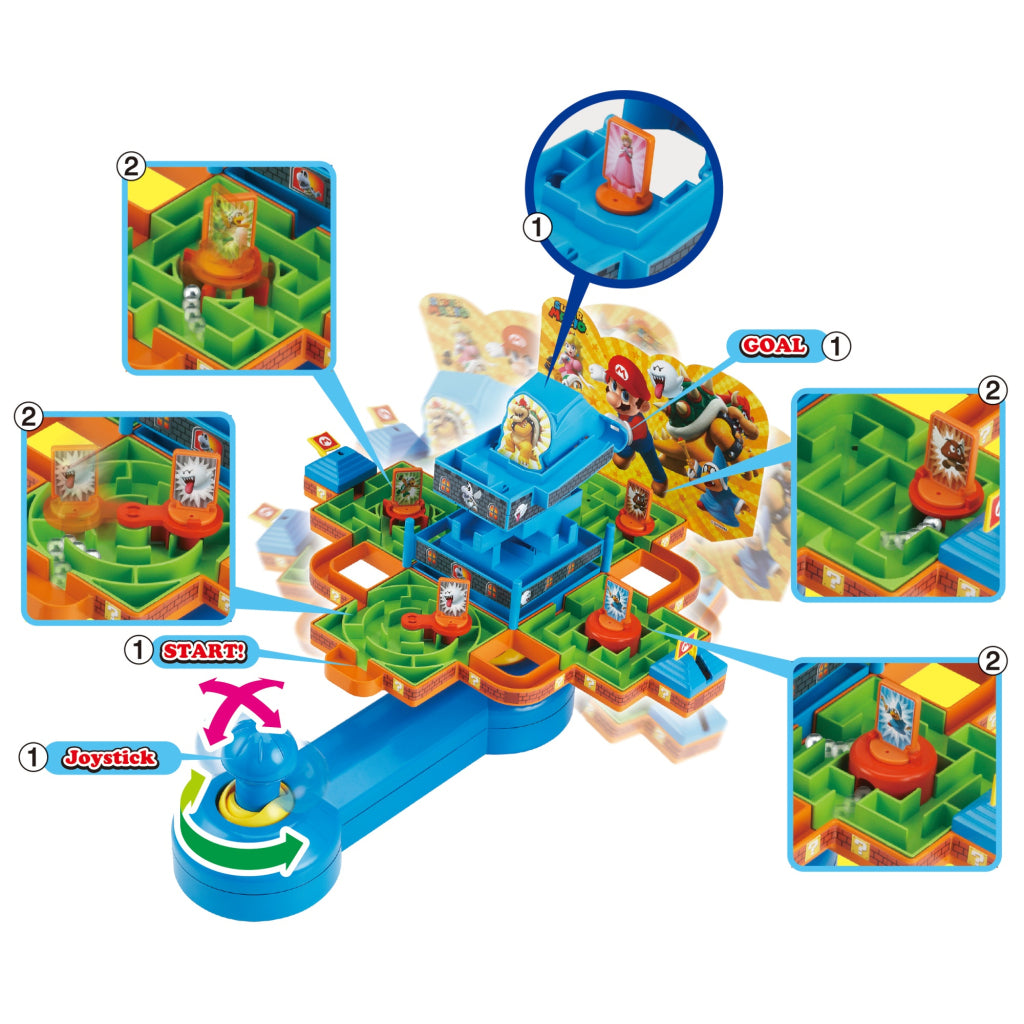 Epoch Nintendo Super Mario Doolhof Spiel