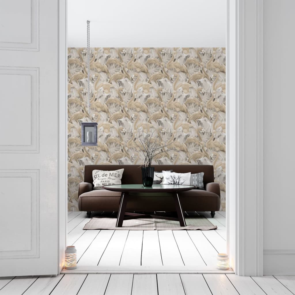 Noordwand Noordwand Wallpaper und Monstera Beige
