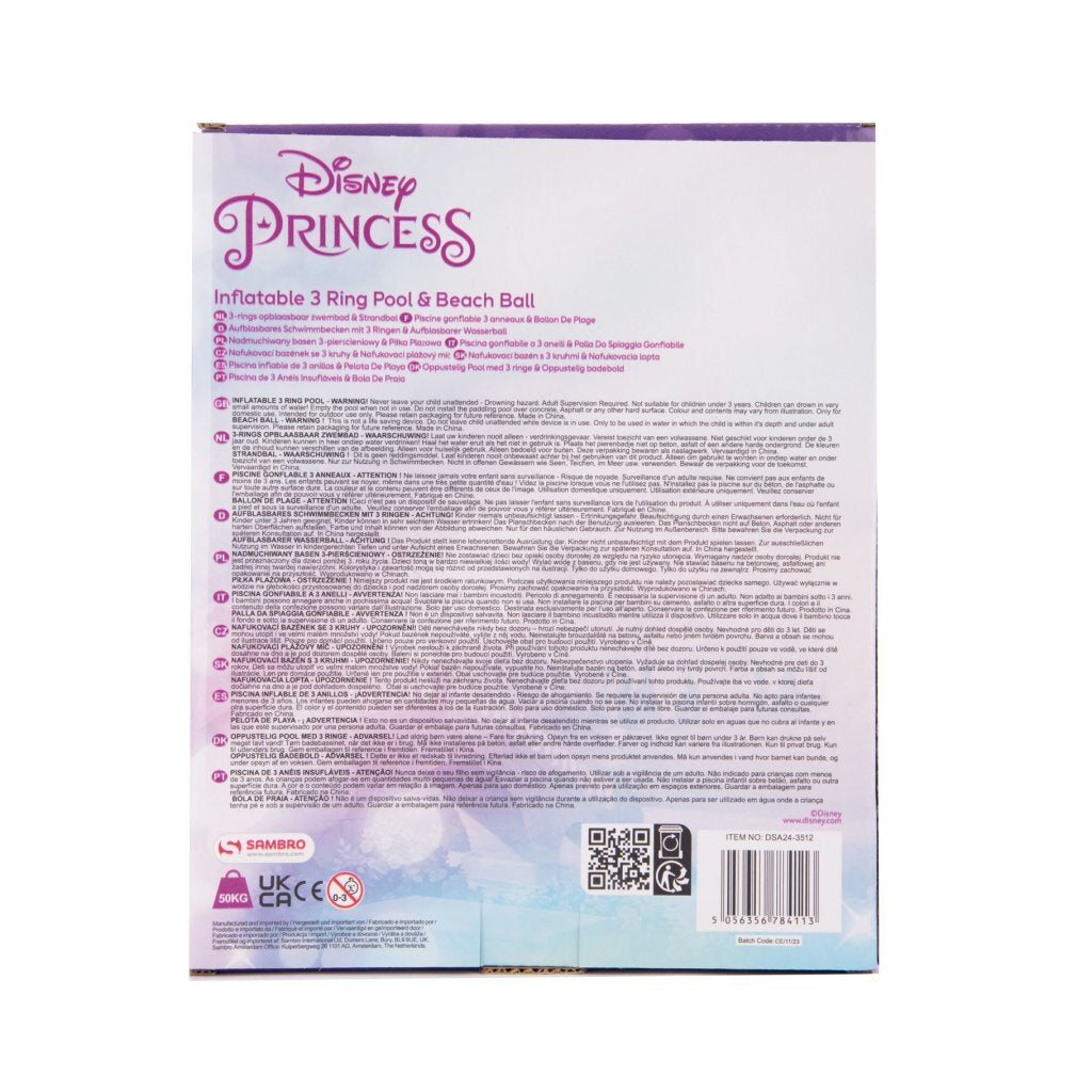 Disney Schwimmbad Ariel 3 Ringe