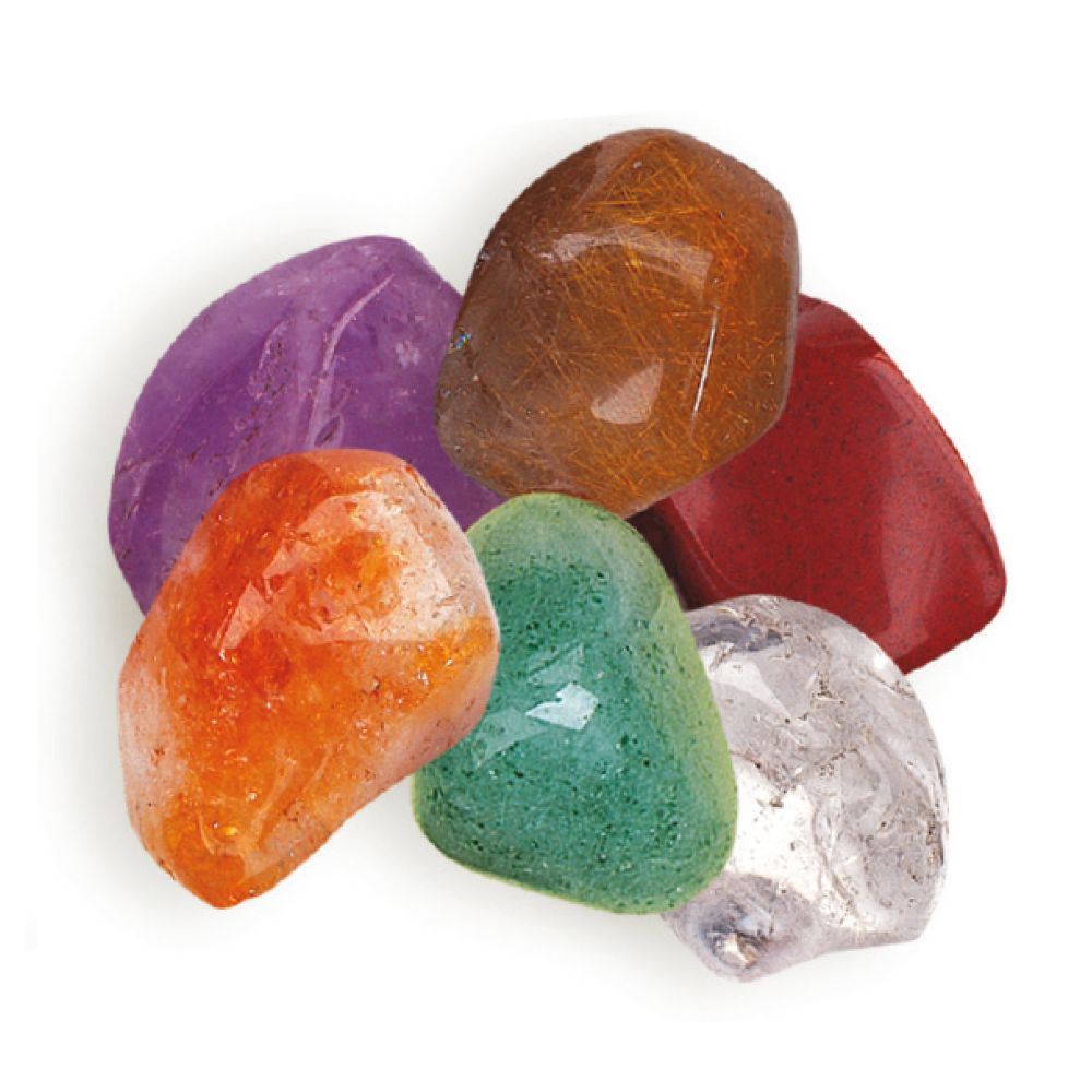 Mineralien lösen große Edelsteine. (50 Stk