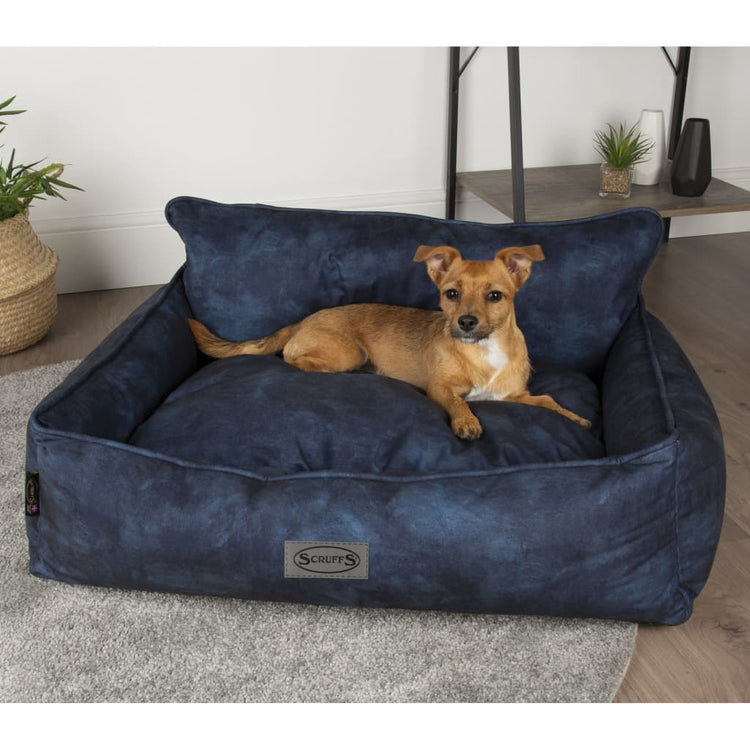 Scruffs Tramps Scuffs Tramps Hundebank Kensington Größe M 60x50 cm Marine Blau