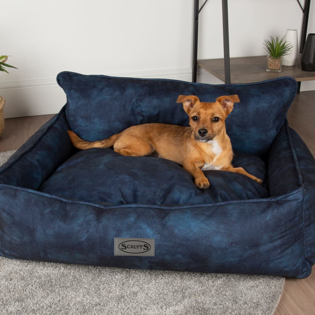 Scuffs Tramps Scuffs Tramps Hundebank Kensington Größe L 90x70 cm Marine Blau