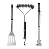 Interbosch Flamecraft Grillbesteckset 3-teilig aus schwarzem Edelstahl