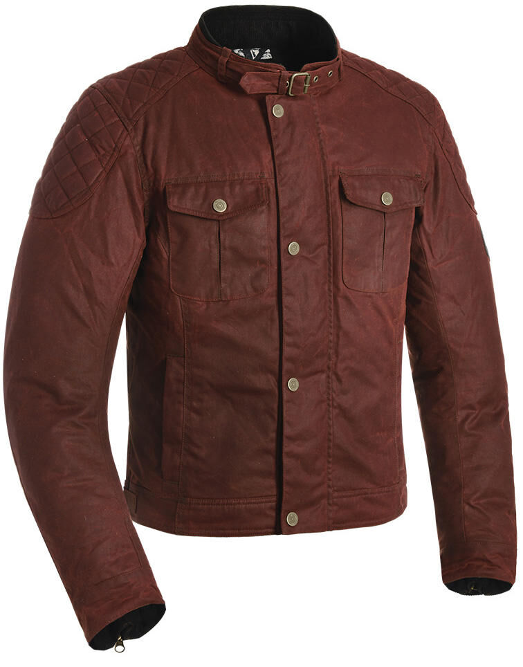 Oxford Jacke Holwell 1.0 Wachs Baumwolle rot 5xl