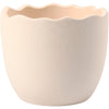 Creativ Company Blumentopf, H: 6,3 cm, T 7,5 cm, weiß, 24 Stück 1 Box