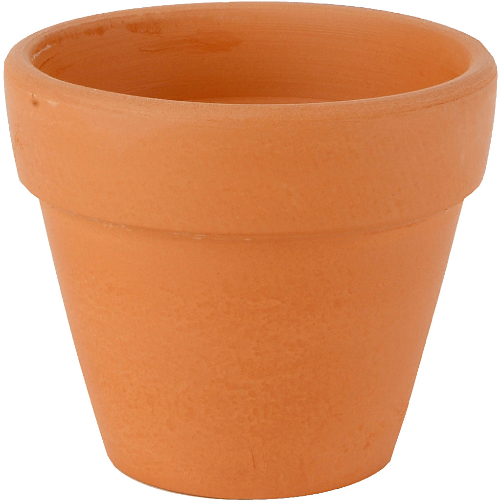 Creativ Company Blumentopf, H: 8 cm, T 9 cm, 24 Stück 1 Karton
