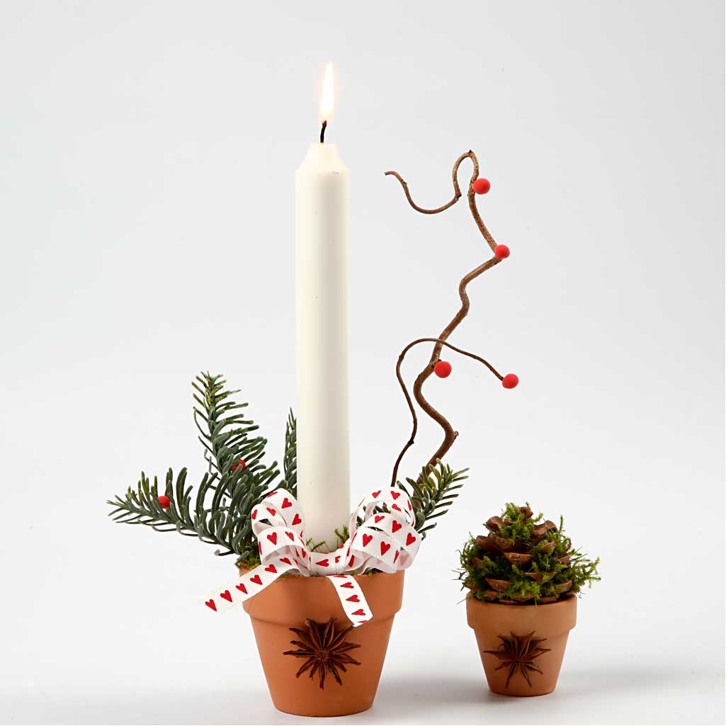 Creativ Company Flowerpot, H: 6,5 cm, D 7 cm, 24 Stück 1 Box