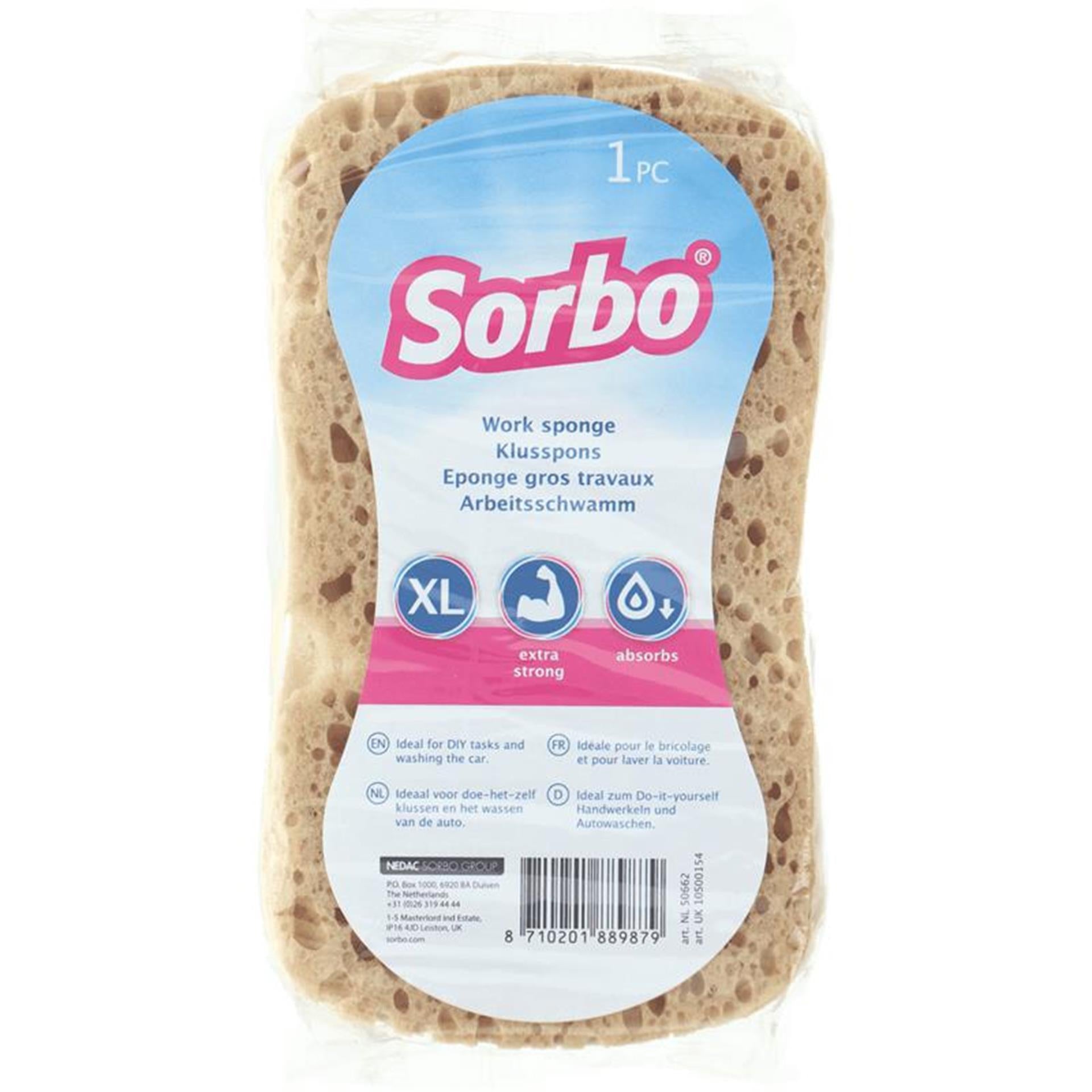 Sorbo Arbeitsschwamm Viskose XL