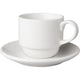 Mammoet Budgetline Tasse und Untertasse breit 6 Stück