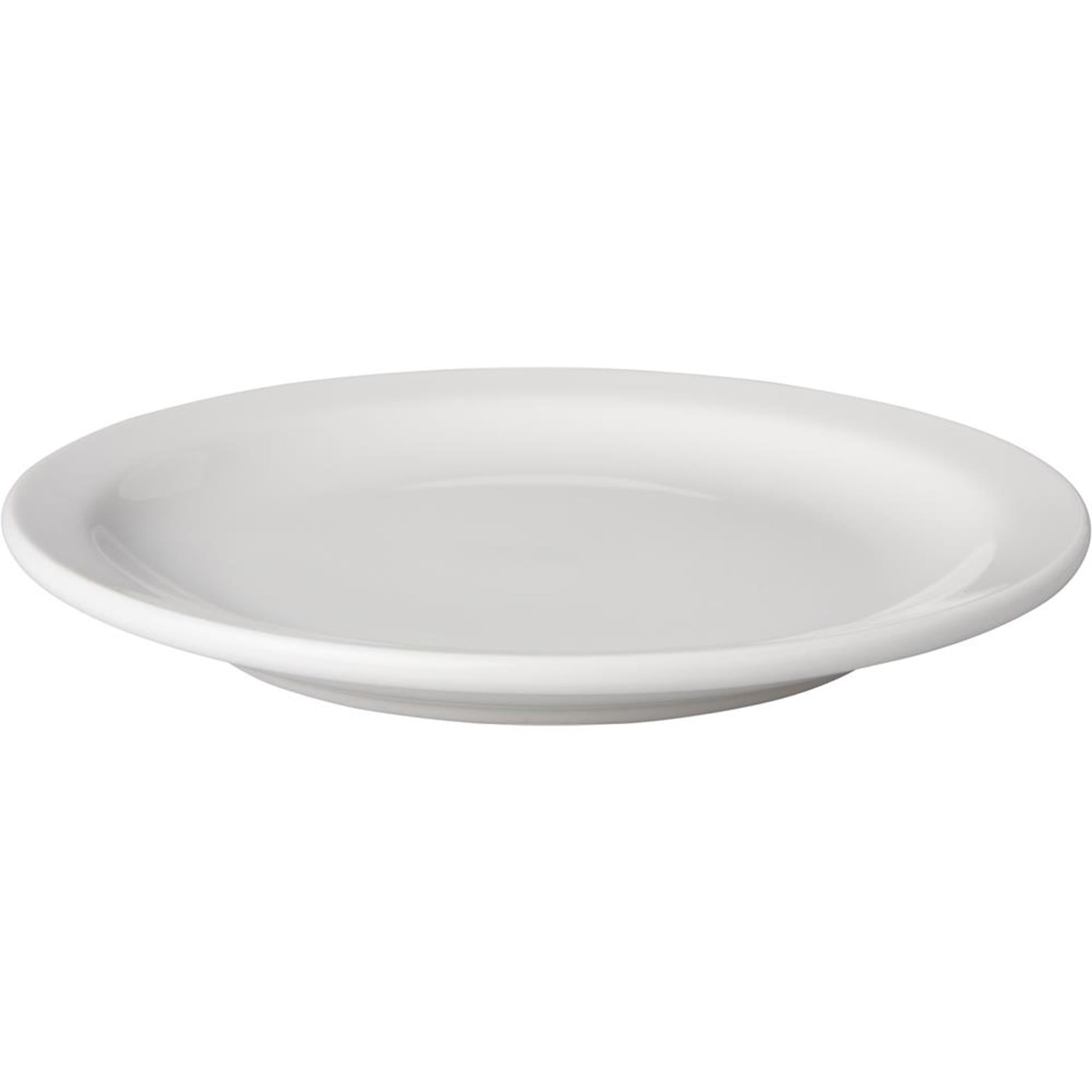 Mammoet Budgetline flacher Teller 16 cm Gebäck 6 Stück