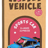 Holzbausatz 3D-Sportwagen