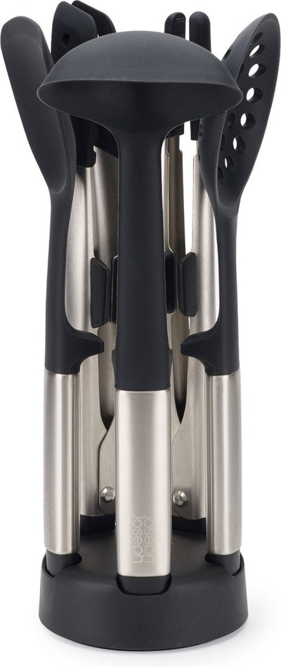 Joseph Joseph - Elevate Fusion Küchenhelfer mit Halter 6-teilig - Kunststoff - Silber