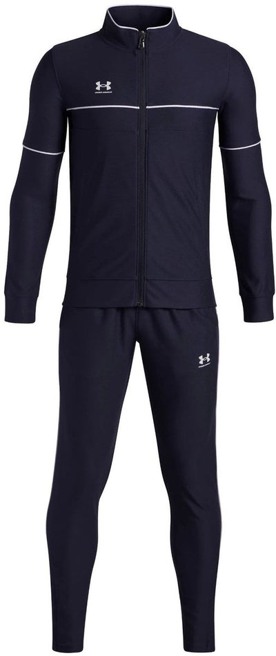 Under Armour UA B Challenger Tracksuit-Blu Jungen-Trainingsanzug – Midnight Navy – Weiß