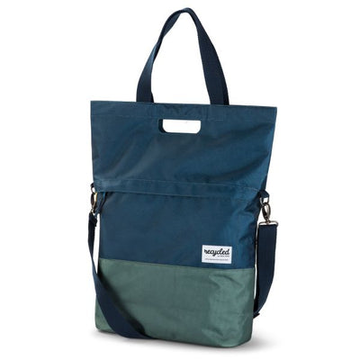 Urban Proof Fahrrad-Shopper blau-grün 20L