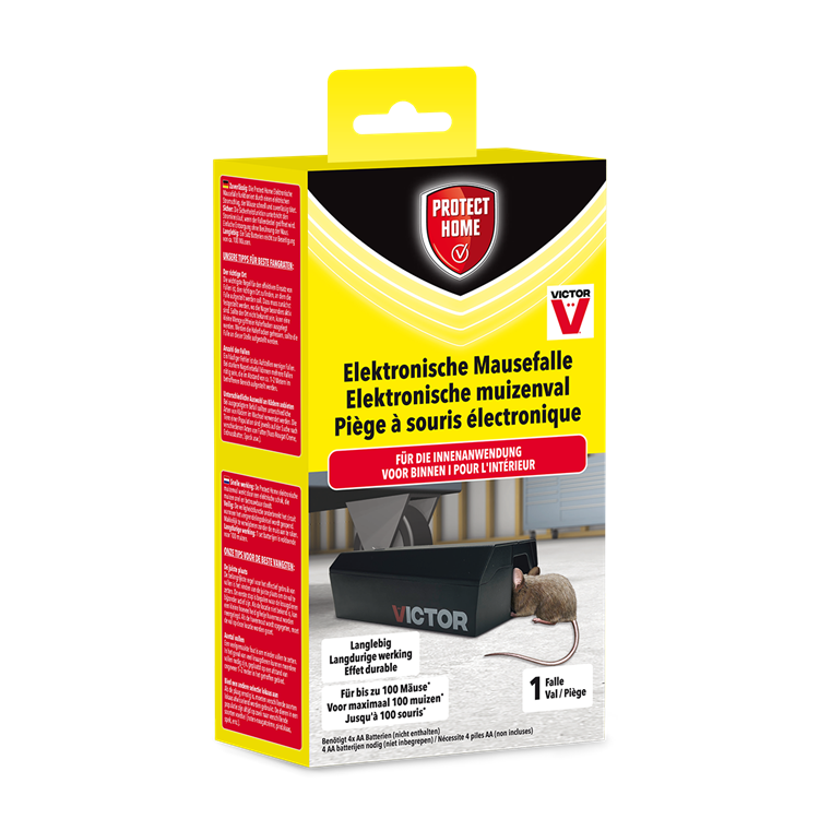 Pro-tect 1076861 – Mäusefalle elektronisch 1st Protect Home | 1 Stk