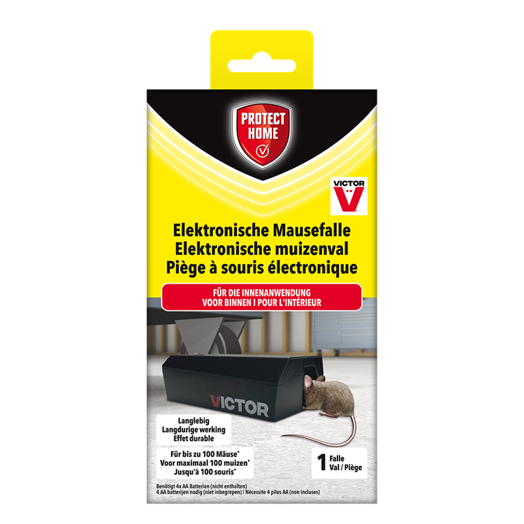 Pro-tect 1076861 – Mäusefalle elektronisch 1st Protect Home | 1 Stk