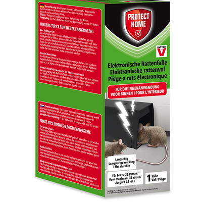 Pro-tect 1076862 – Rattenfalle elektronisch 1st Protect Home | 1 Stk